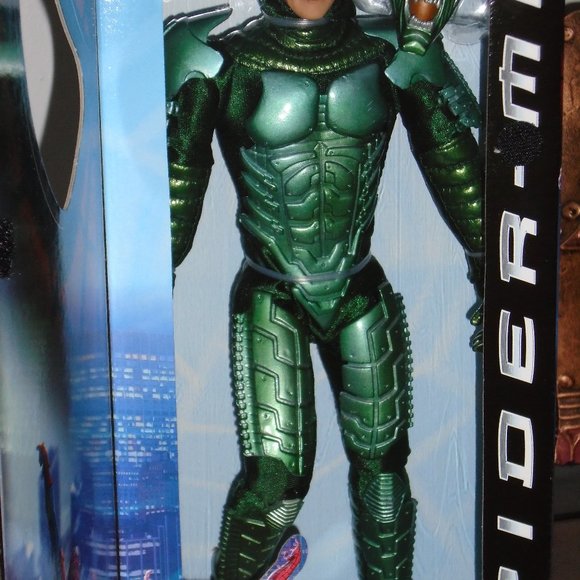 2001 TOY BIZ, SPIDER-MAN MOVIE, GREEN GOBLIN, DOLL/ACTION FIGURE, BRAND NEW!!!! - Picture 10 of 15